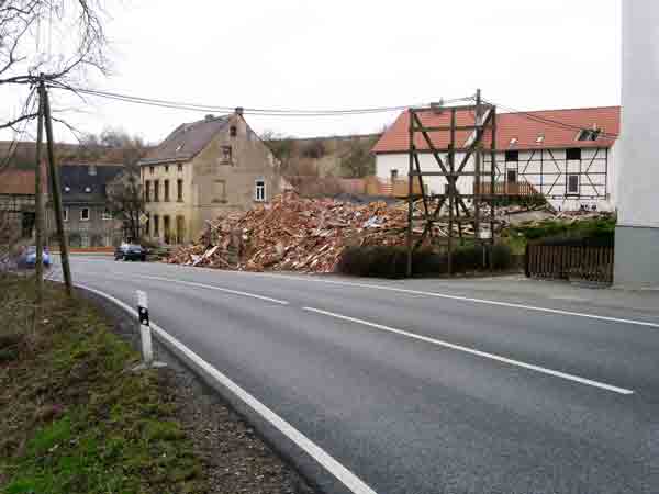 Ein trauriger Anblick fr alle, die vorbeifahren